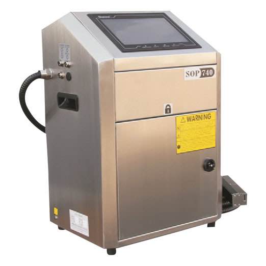 申甌SOP740電纜白墨噴碼機